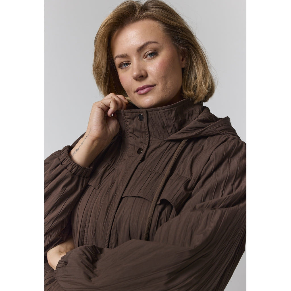 Gozzip Woman GCoralie Coat Coat Brown