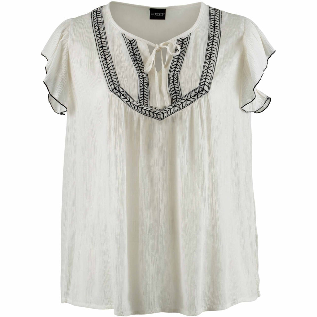 Gozzip Woman GDarlene Blouse Blouse White