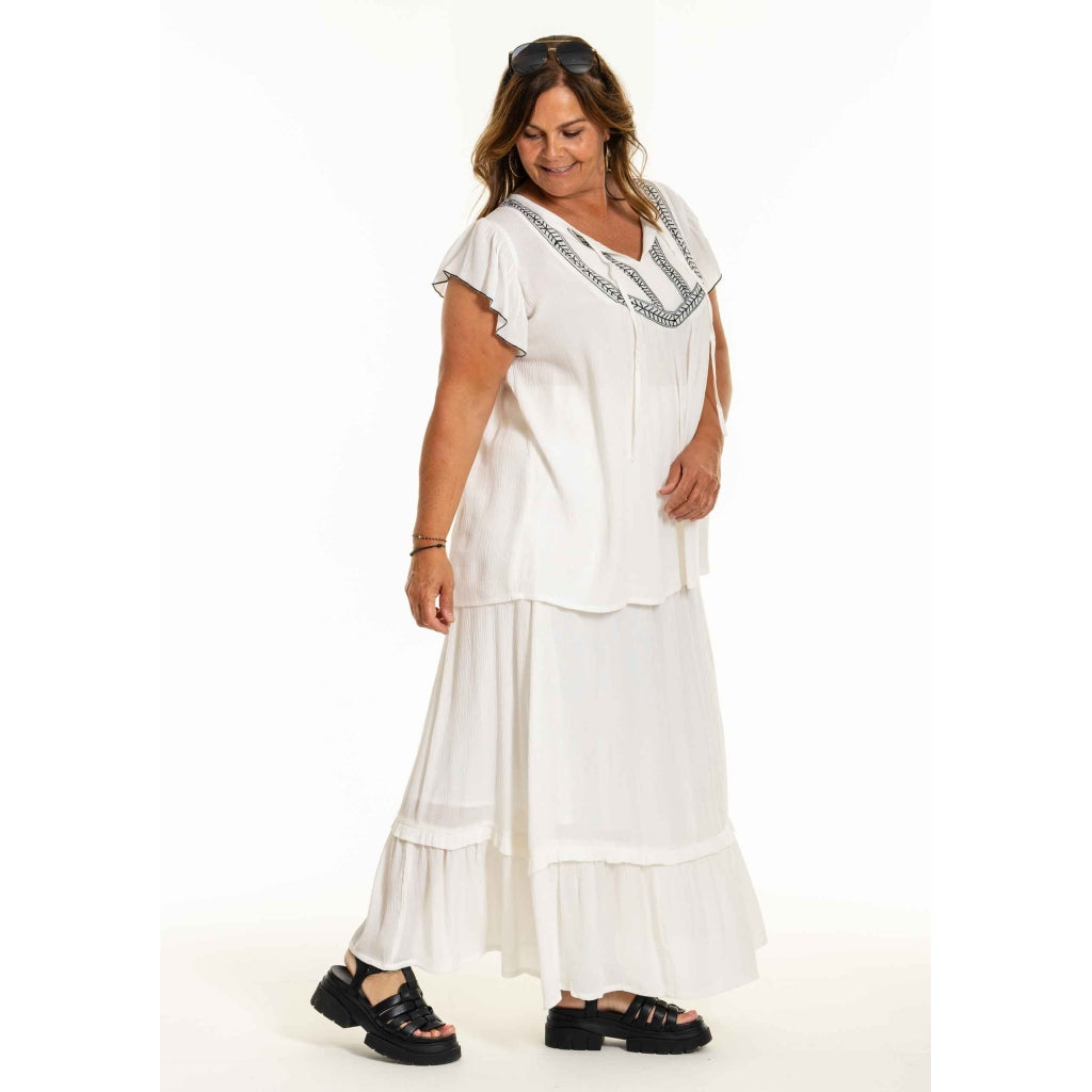 Gozzip Woman GDawn Skirt Skirt White