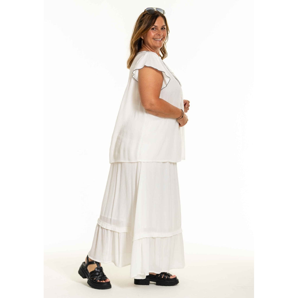 Gozzip Woman GDawn Skirt Skirt White