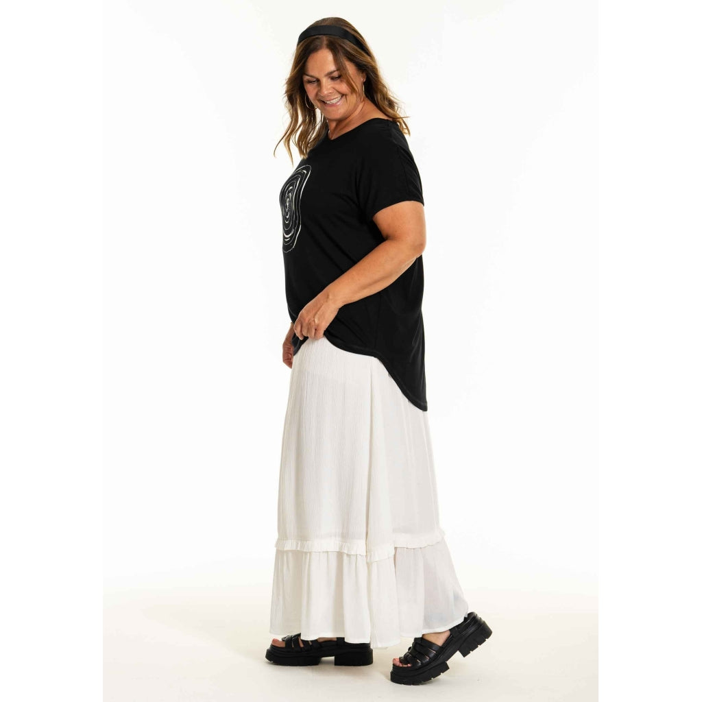 Gozzip Woman GDawn Skirt Skirt White