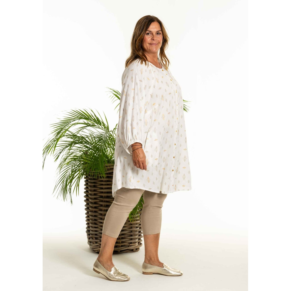 Gozzip Woman GDenise Tunic Tunic Off-White