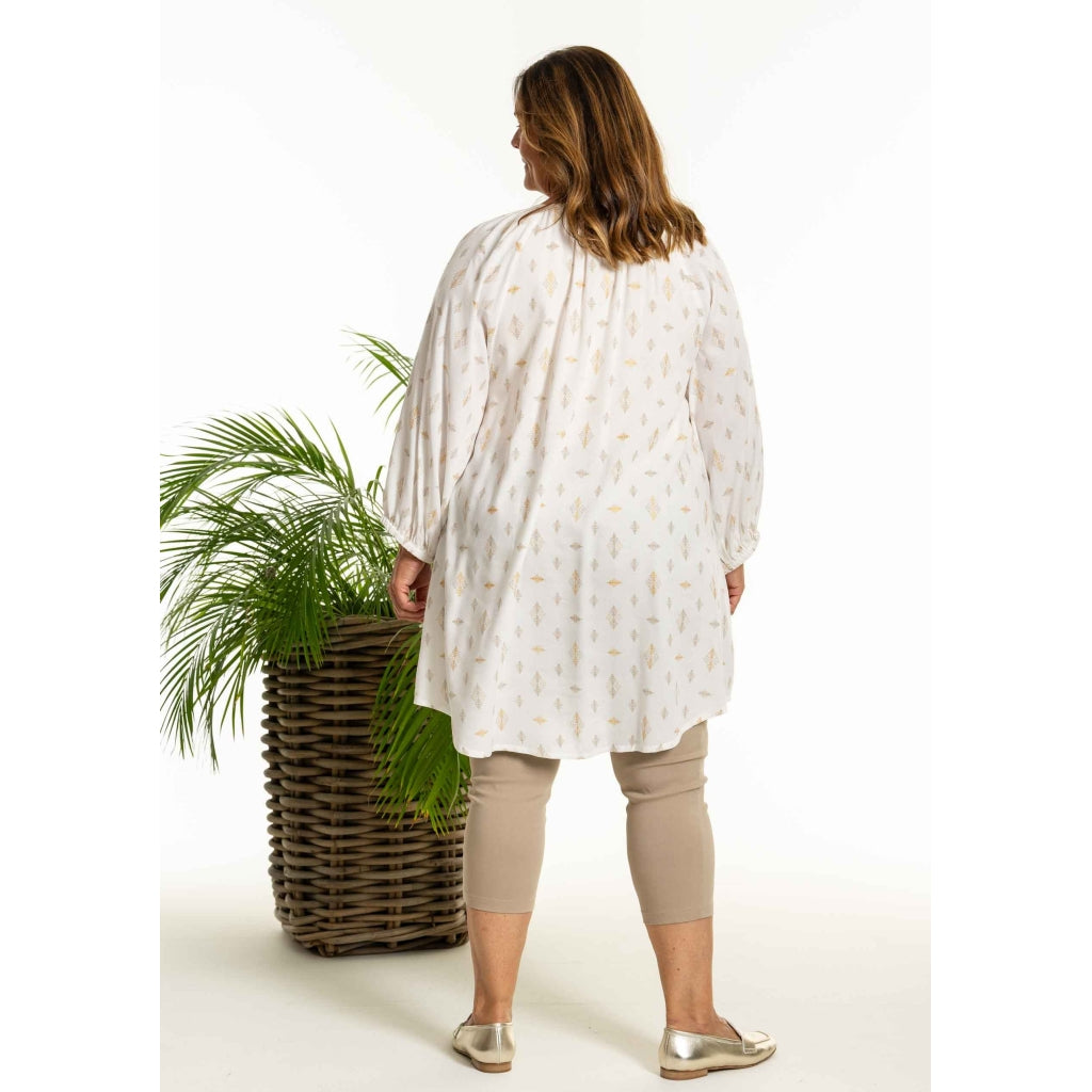 Gozzip Woman GDenise Tunic Tunic Off-White