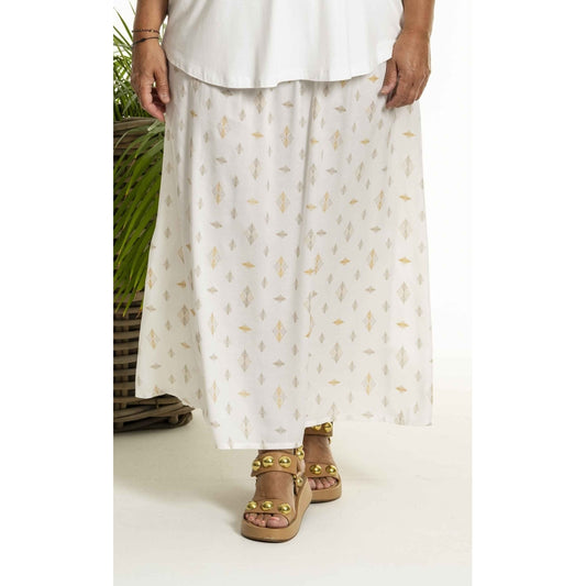 Gozzip Woman GDia Skirt Skirt Off-White