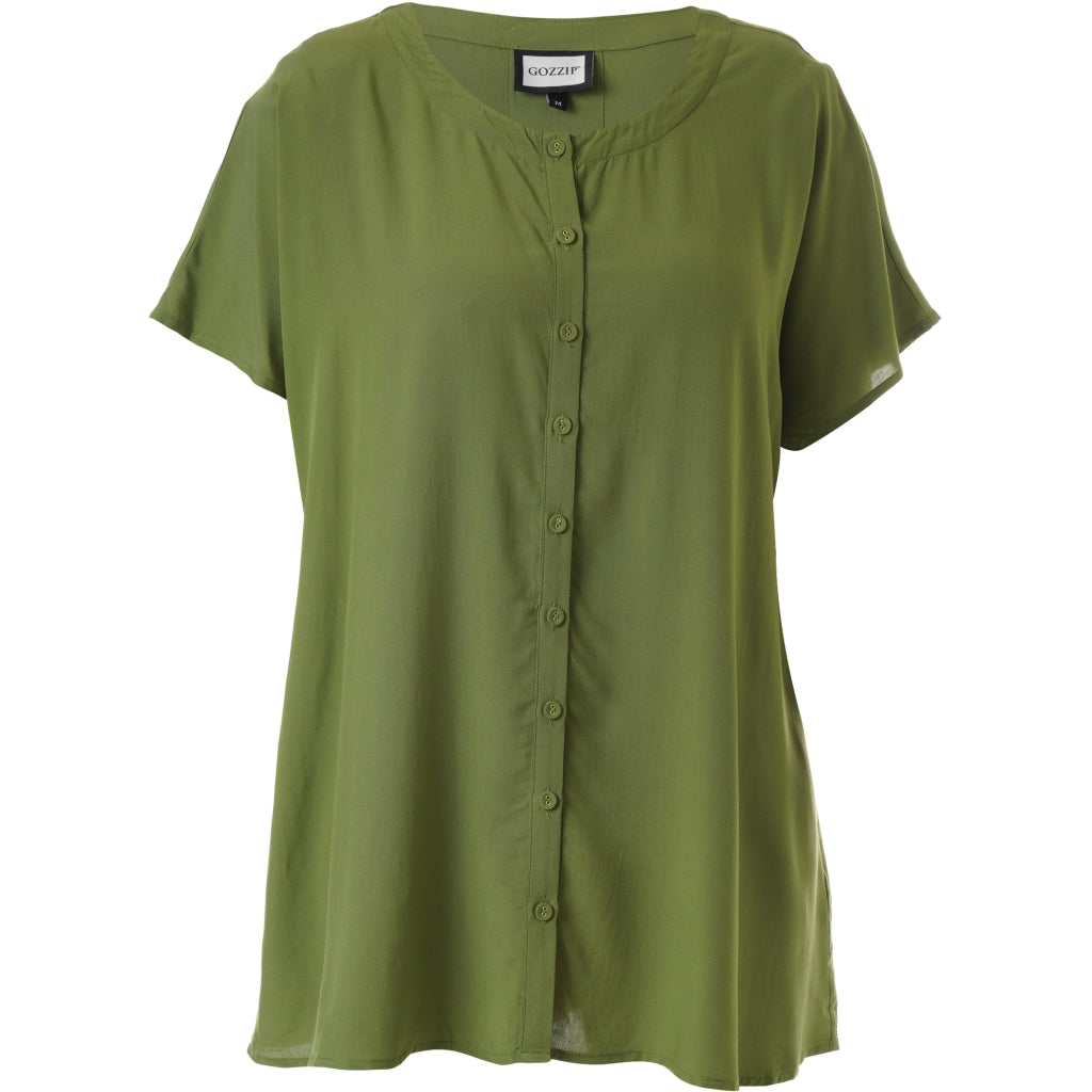 Gozzip Woman GDian Blouse Blouse Summer olive