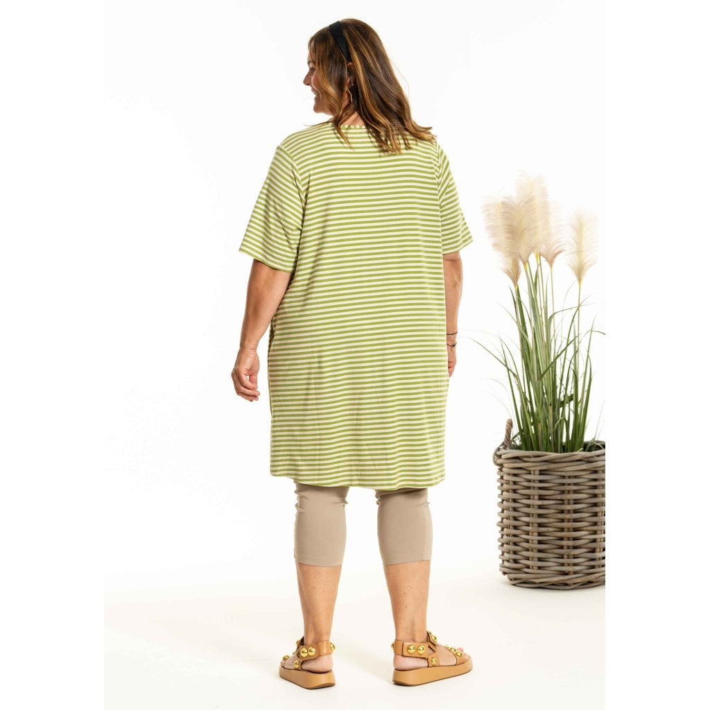 Gozzip Woman GDilys Tunic Tunic Green Stripe