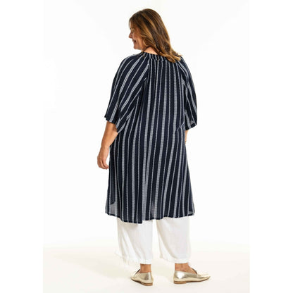 Gozzip Woman GDinne Tunic Tunic Navy/White