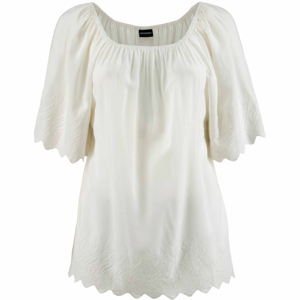 Gozzip Woman GDitten Blouse Blouse White