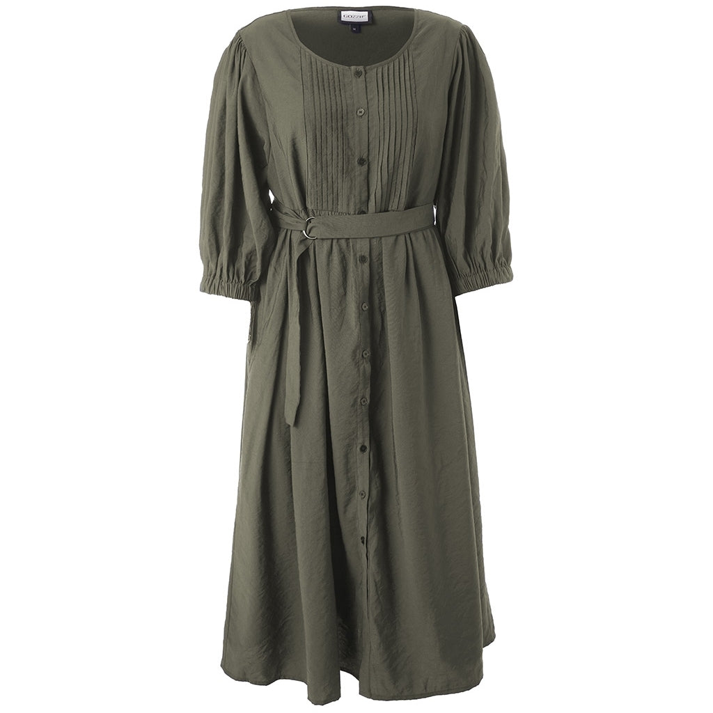 Gozzip Woman GEdda Dress Dress Army
