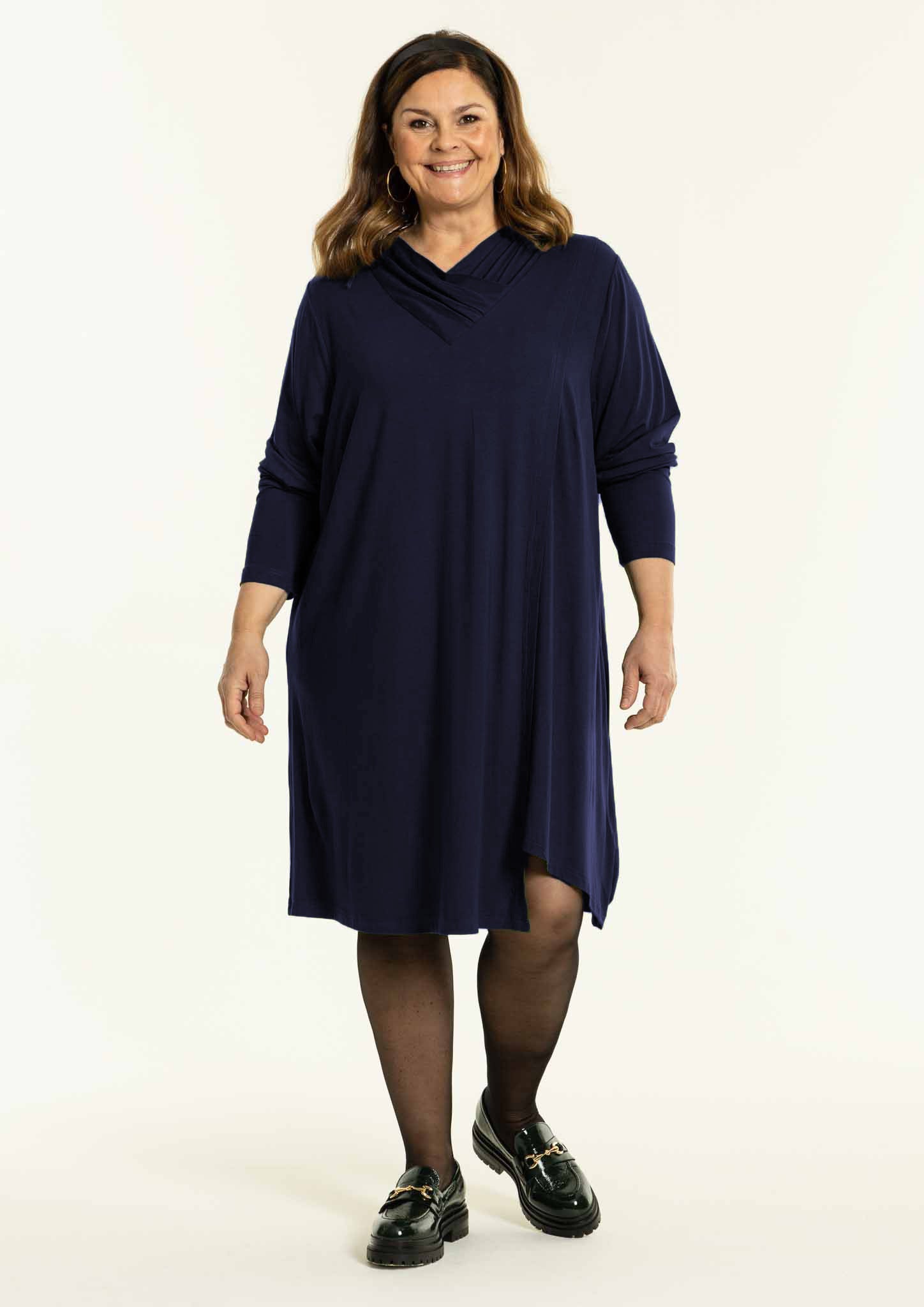 Gozzip Woman GElaine Tunic Tunic Midnight Blue