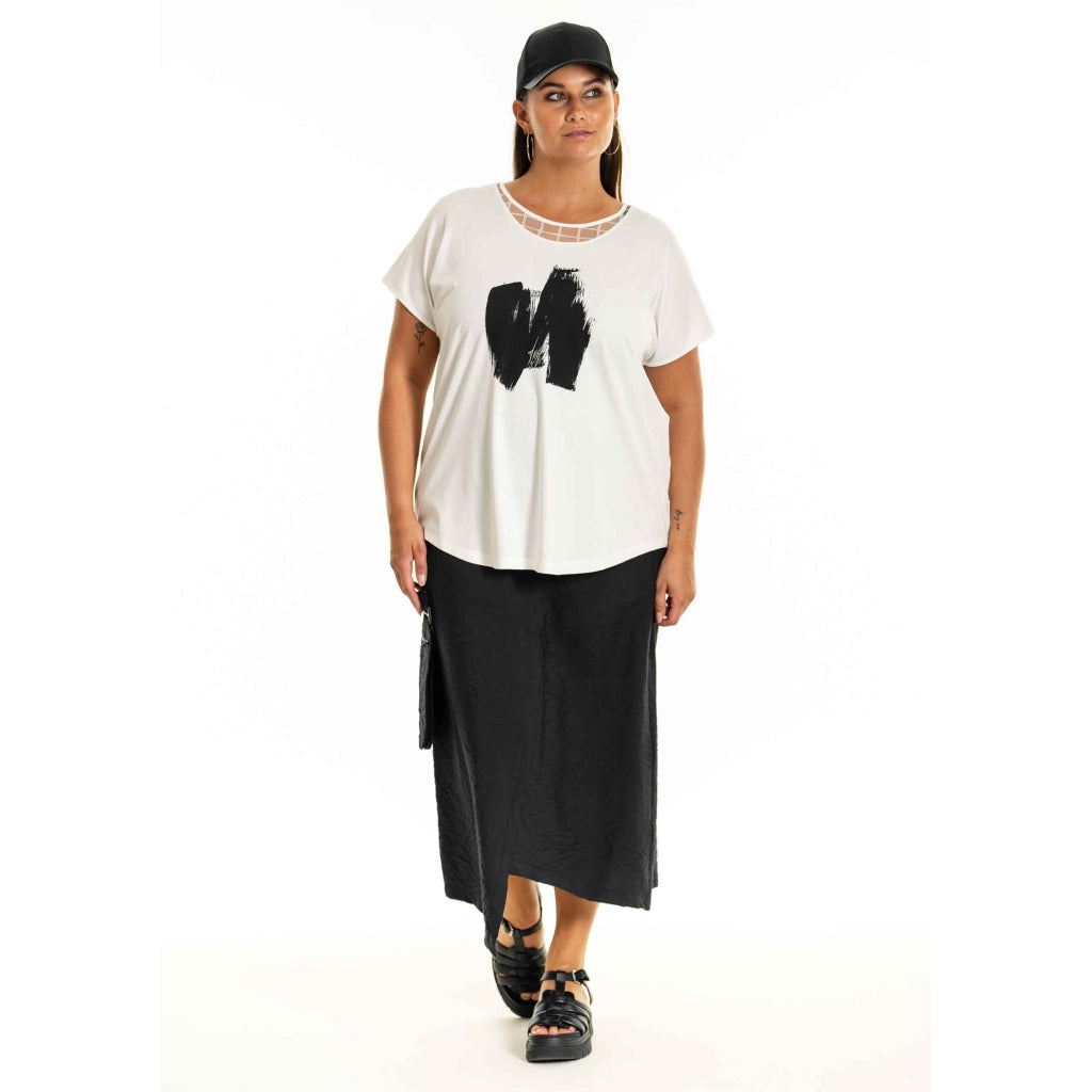 Gozzip Woman GEleana Skirt Skirt Black