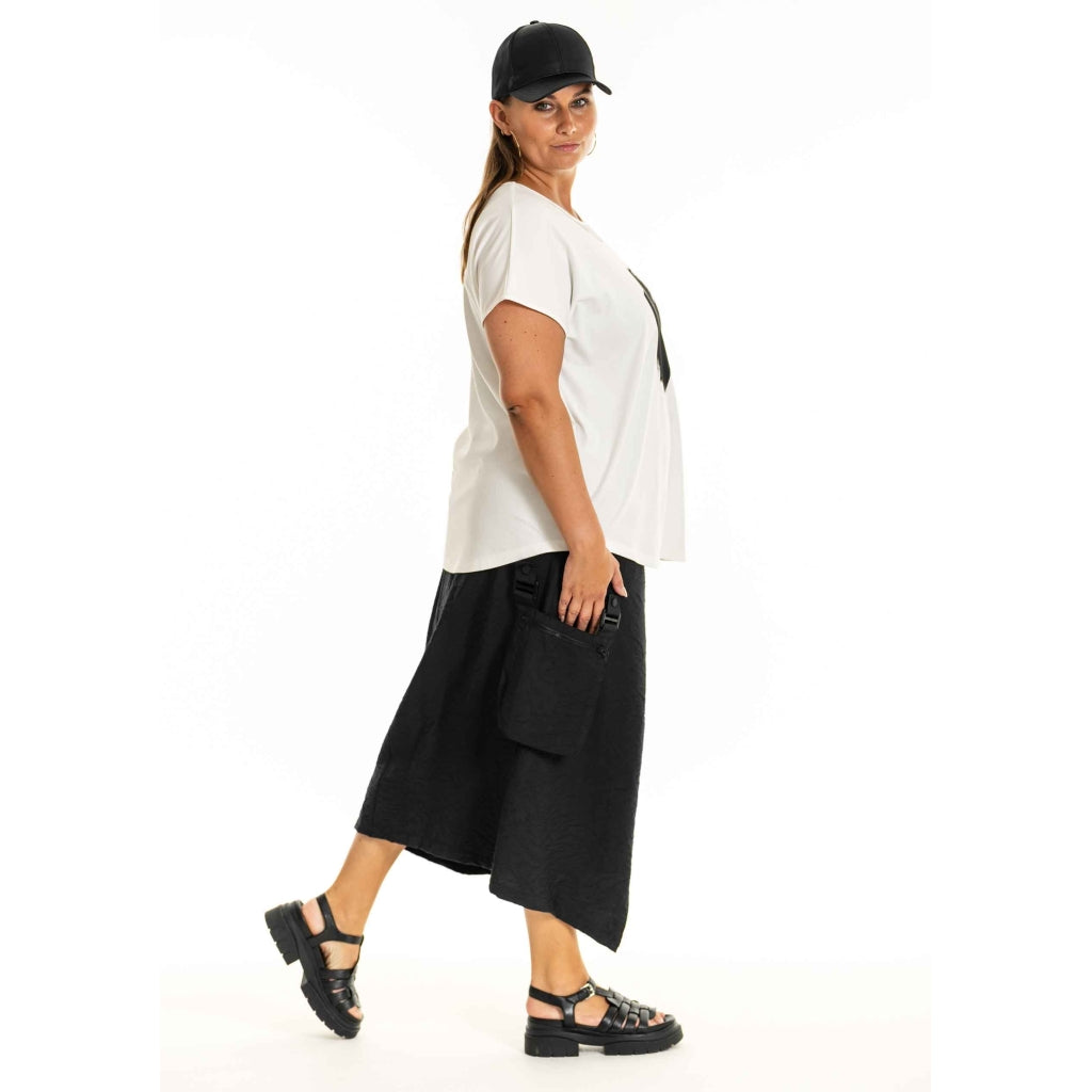 Gozzip Woman GEleana Skirt Skirt Black