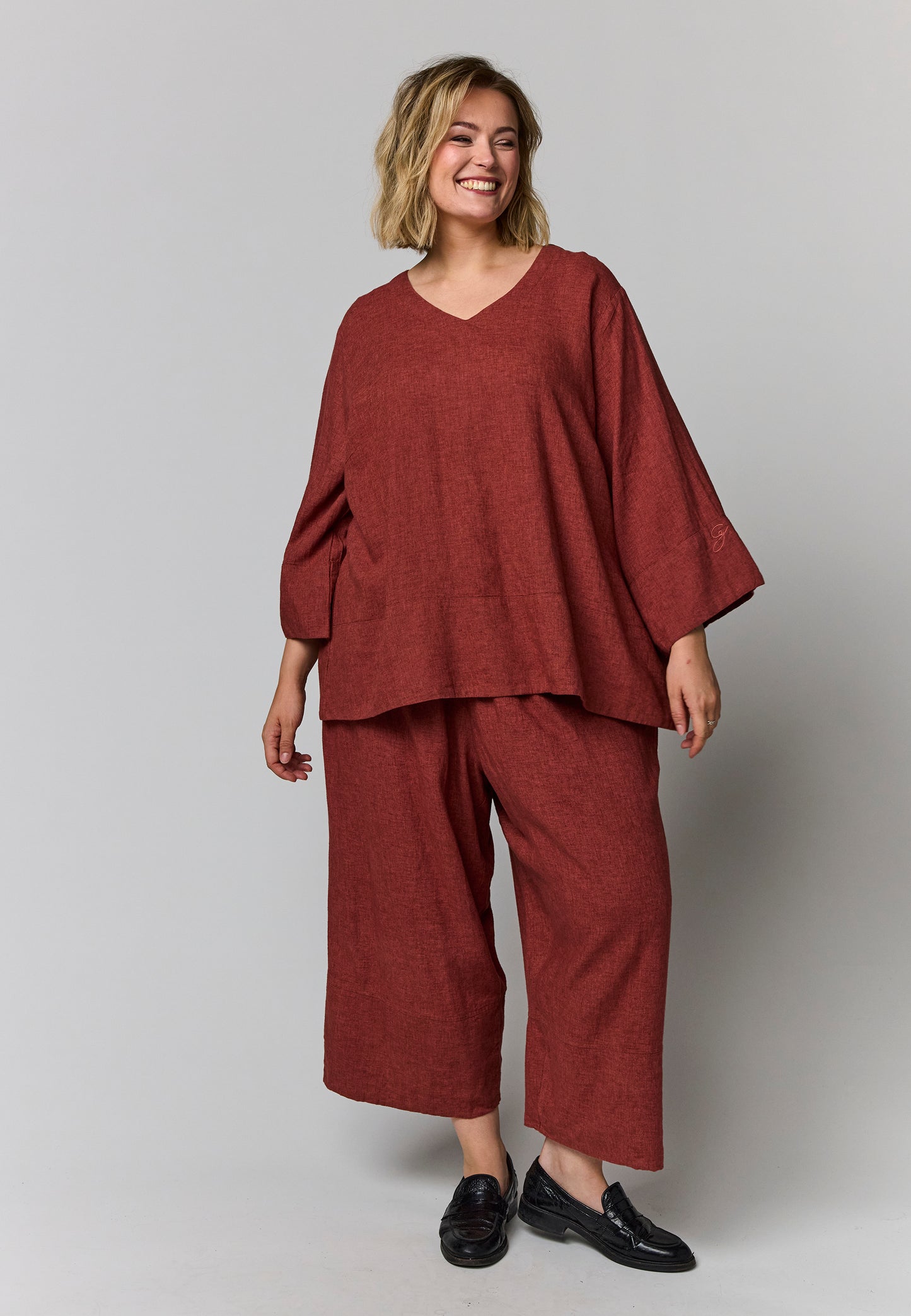 Gozzip Woman GElinea Blouse Blouse Paprika