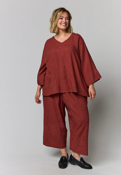 Gozzip Woman GElinea Blouse Blouse Paprika