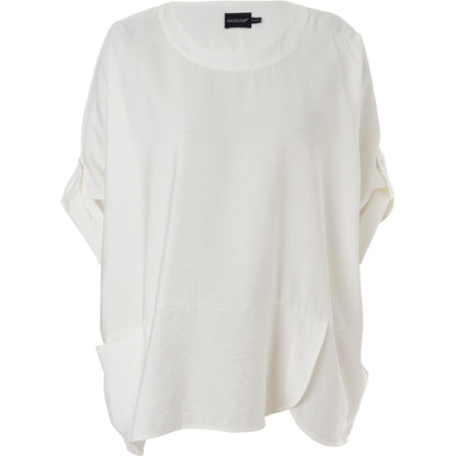 Gozzip Woman GElissa Oversize Blouse Oversize Blouse White