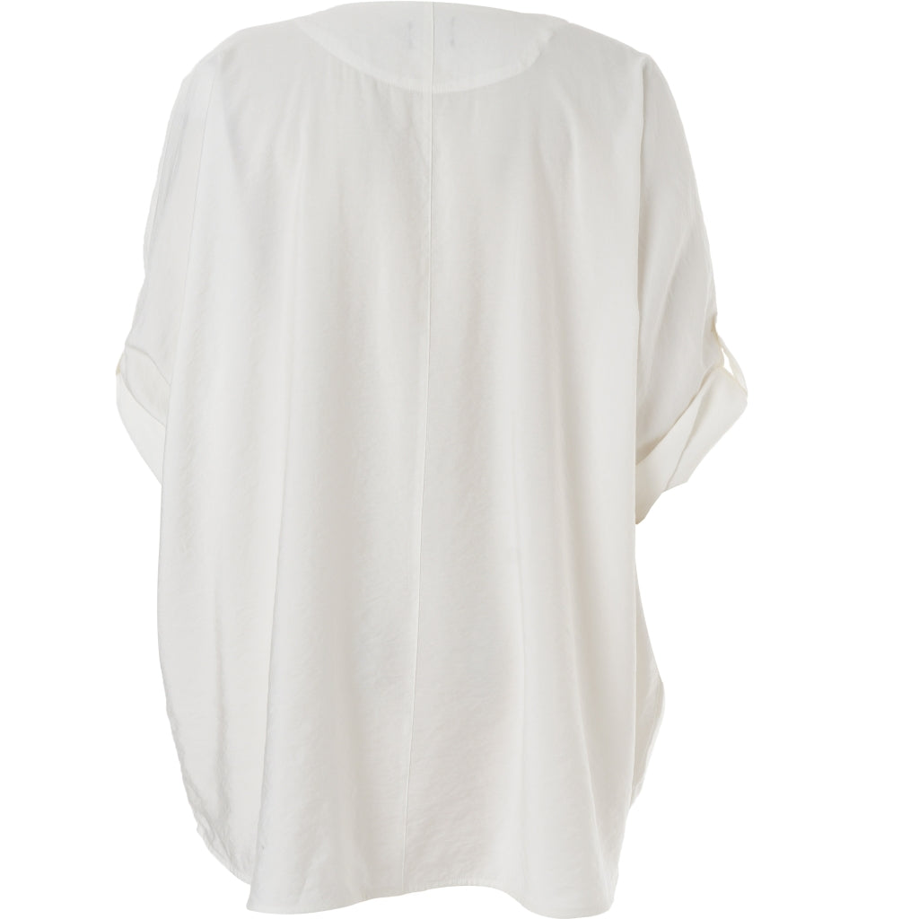 Gozzip Woman GElissa Oversize Blouse Oversize Blouse White