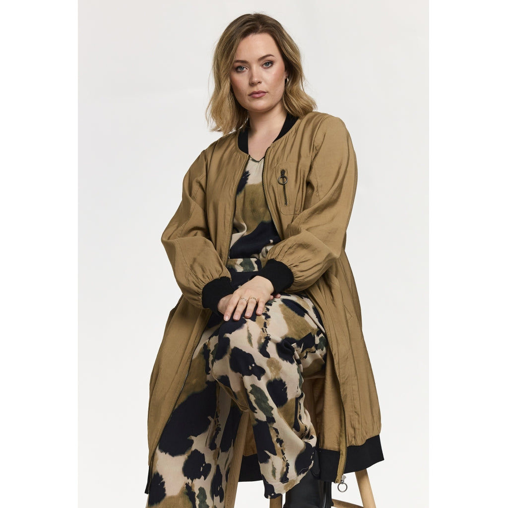 Gozzip Woman GEllinor Cardigan Cardigan Camel