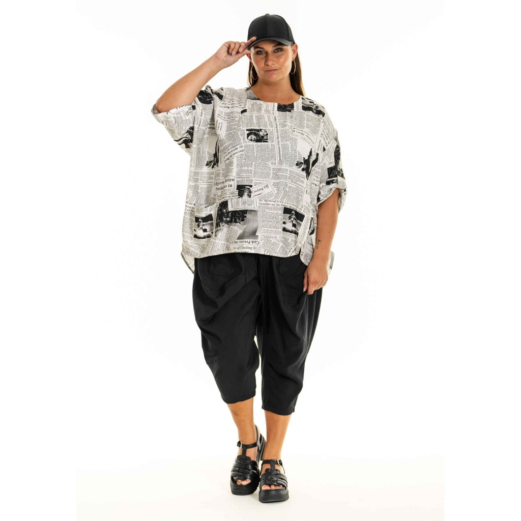 Gozzip Woman GElma Pants Pants Black