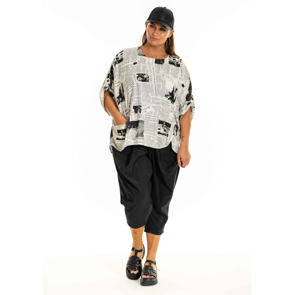 Gozzip Woman GElma Pants Pants Black