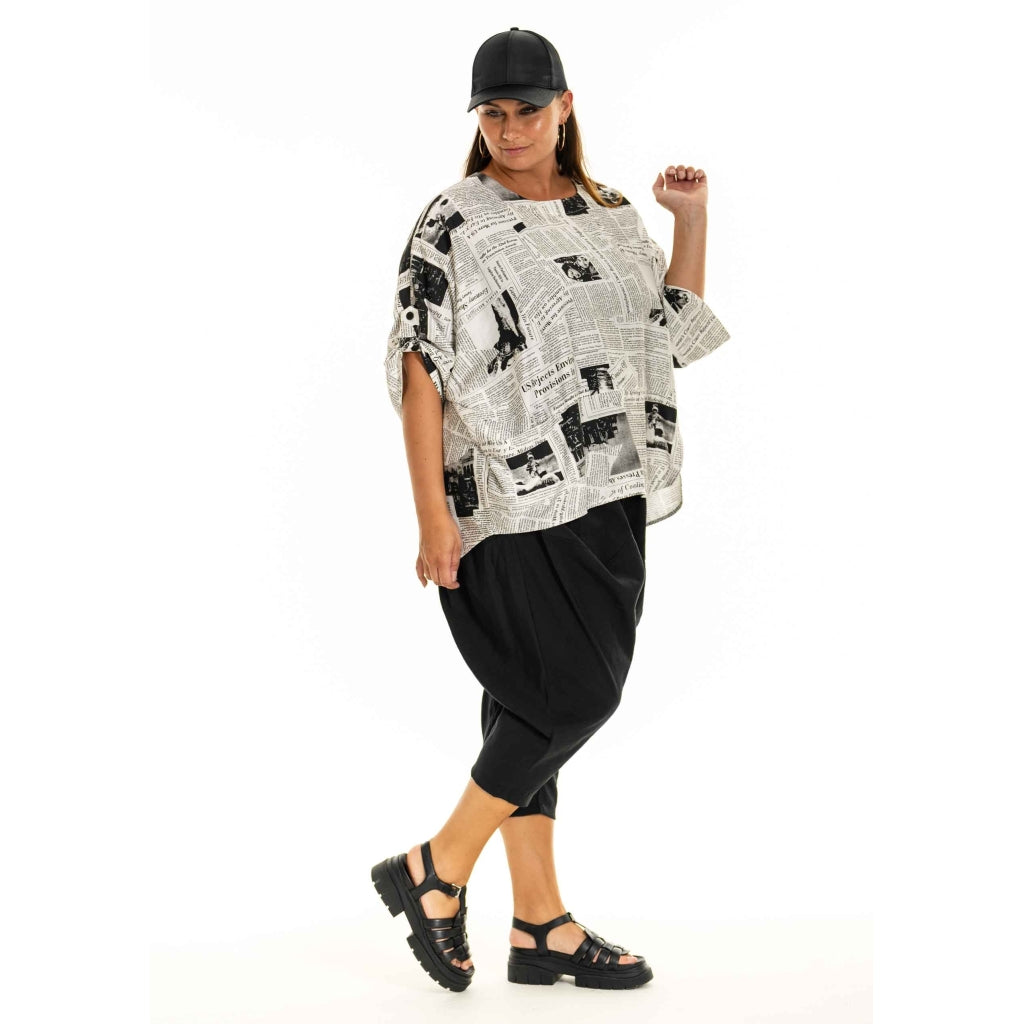 Gozzip Woman GElma Pants Pants Black