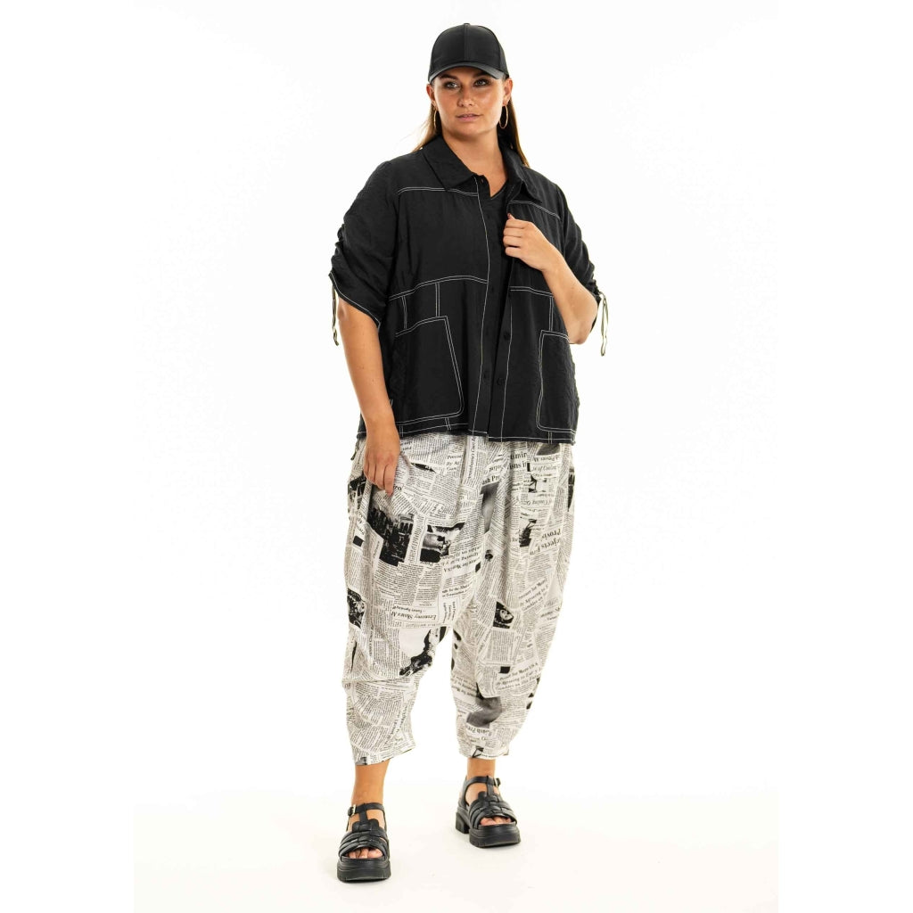 Gozzip Woman GElma Pants Pants Printed