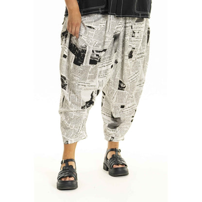 Gozzip Woman GElma Pants Pants Printed