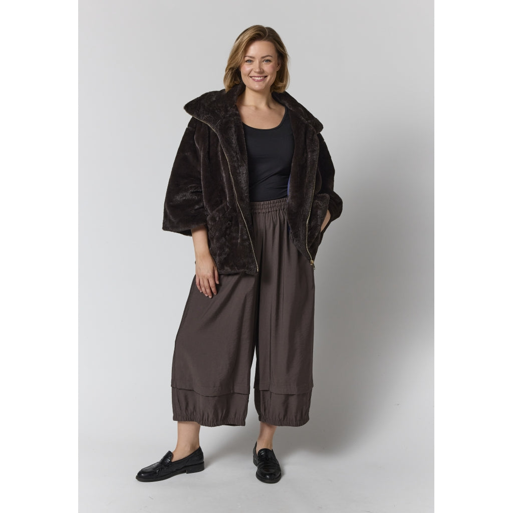 Gozzip Woman GElona Jacket Jacket Brown