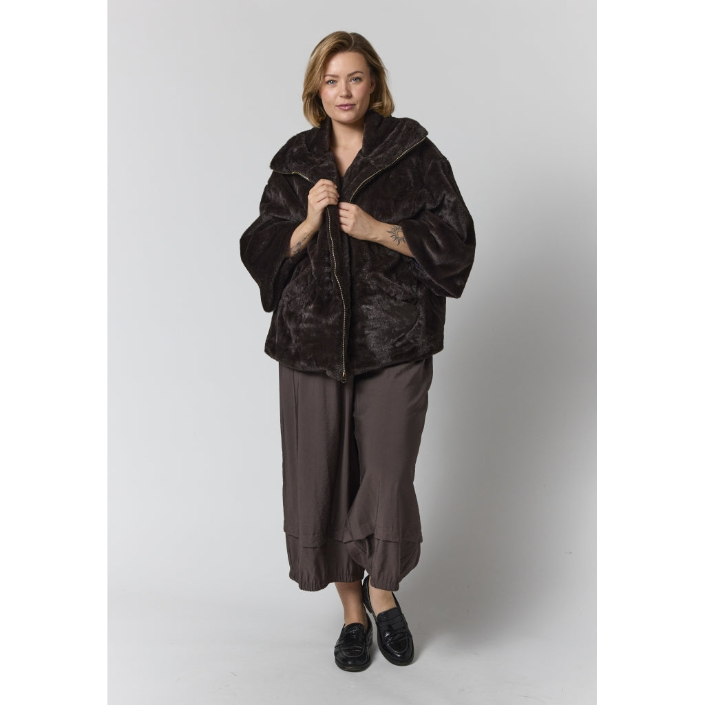 Gozzip Woman GElona Jacket Jacket Brown