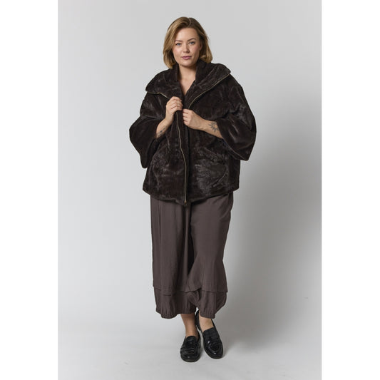 Gozzip Woman GElona Jacket Jacket Brown