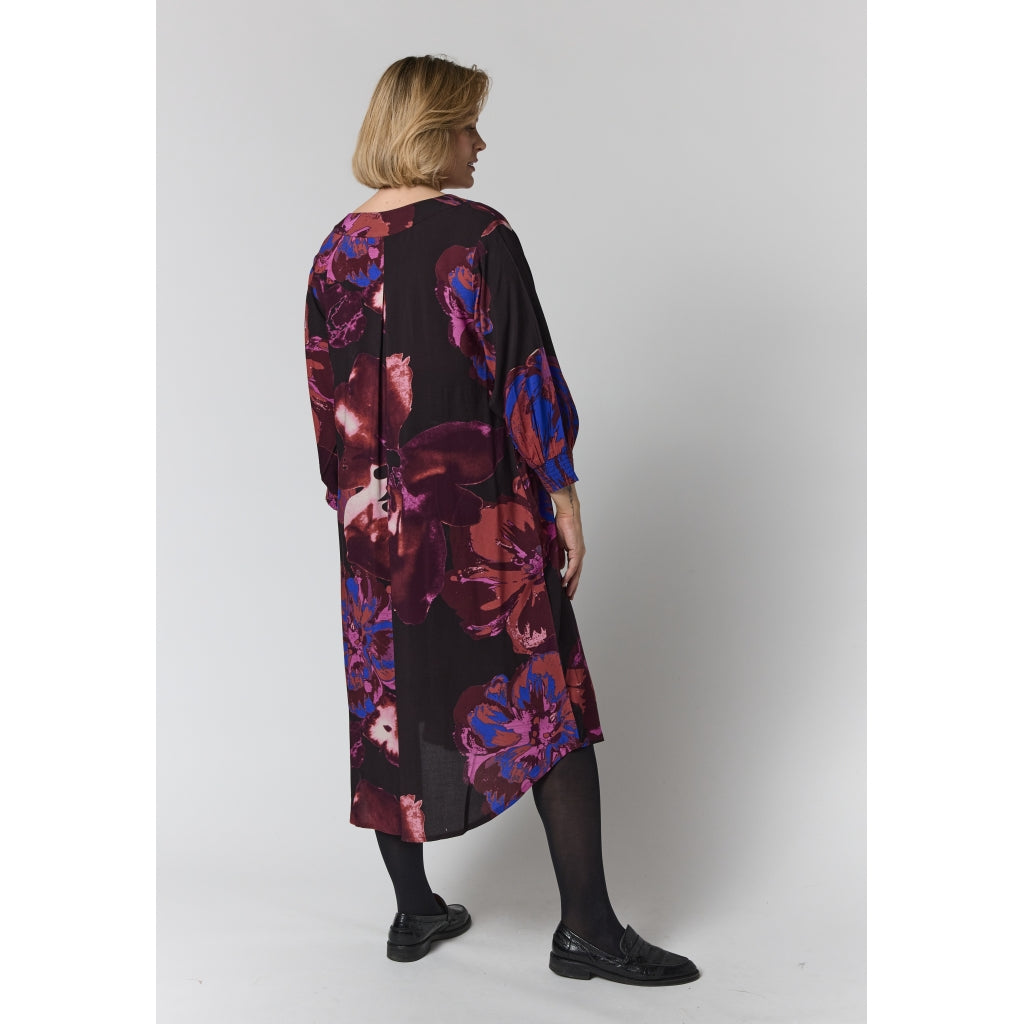 Gozzip Woman GElse Dress Dress Multi color print