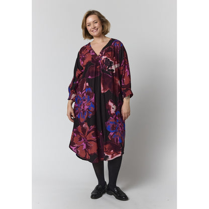 Gozzip Woman GElse Dress Dress Multi color print