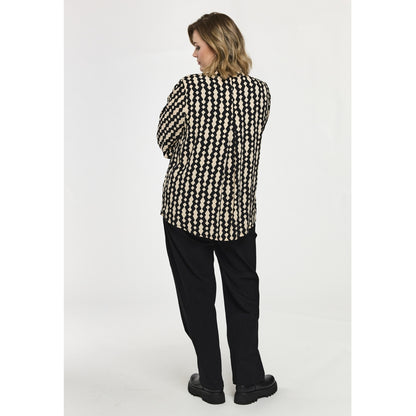 Gozzip Woman GElvira Shirt Shirt Black/Offwhite