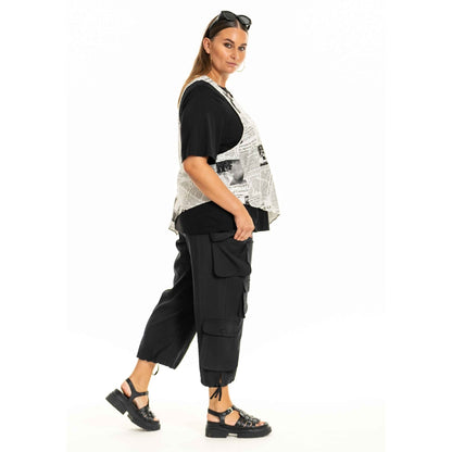 Gozzip Woman GErica Cargo Pants Pants Black