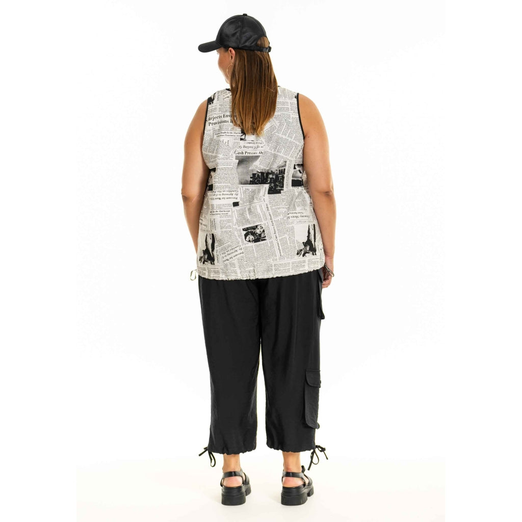 Gozzip Woman GErica Cargo Pants Pants Black