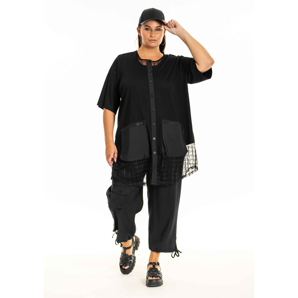 Gozzip Woman GErica Cargo Pants Pants Black