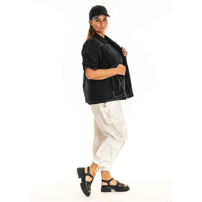 Gozzip Woman GErica Cargo Pants Pants White