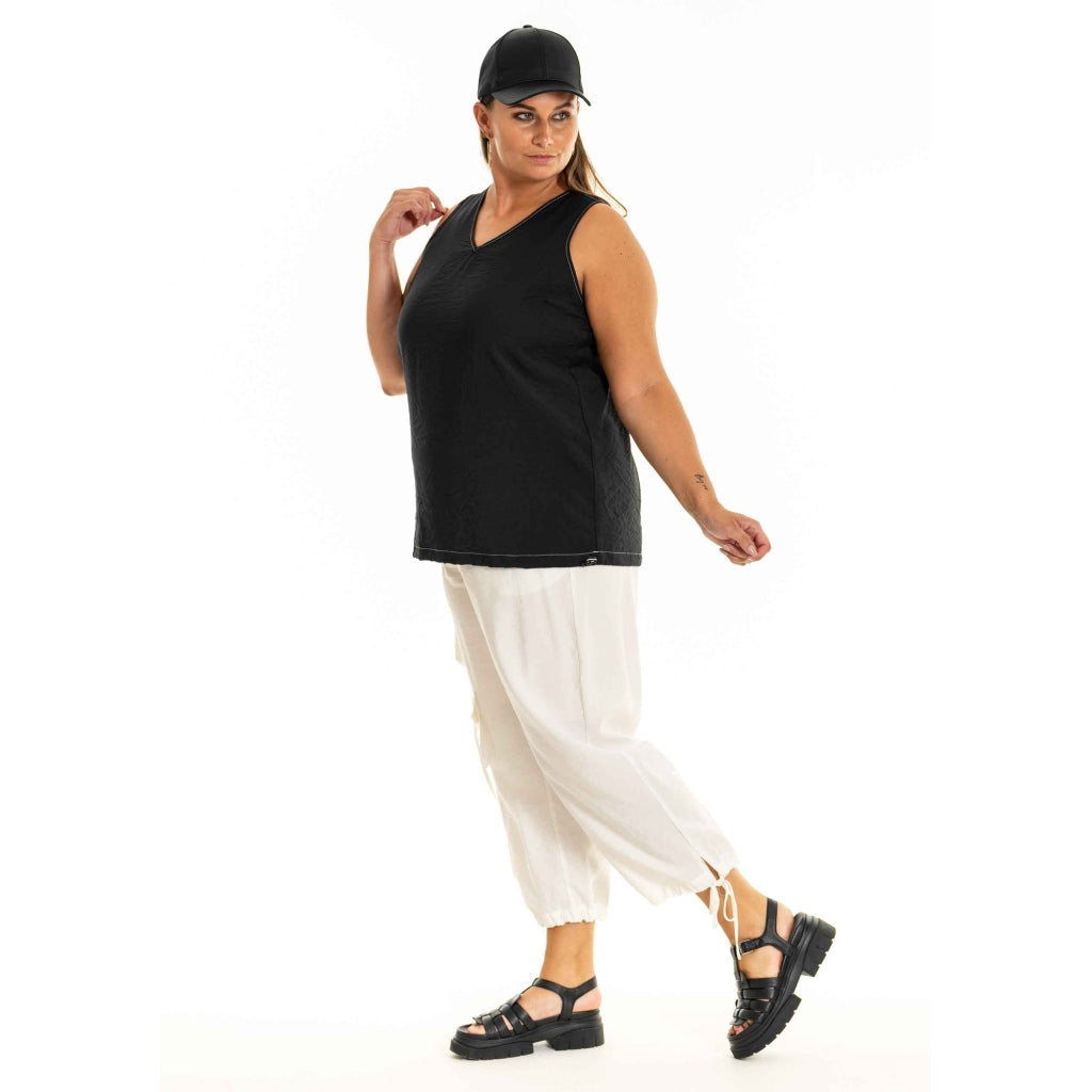 Gozzip Woman GErica Cargo Pants Pants White