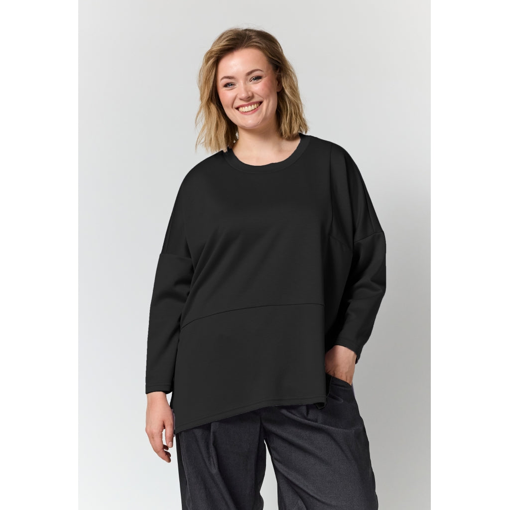 Gozzip Woman GErika Oversize Blouse Oversize Blouse Black