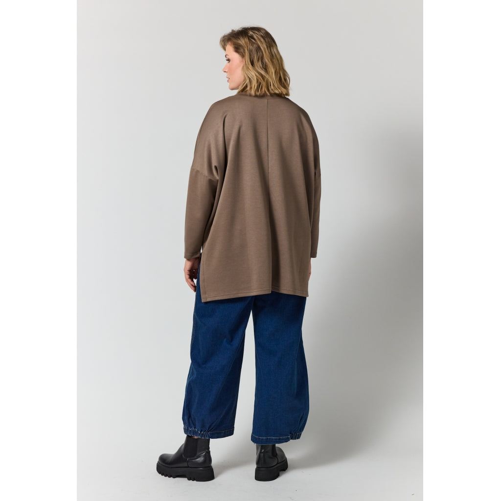 Gozzip Woman GErika Oversize Blouse Oversize Blouse Brown