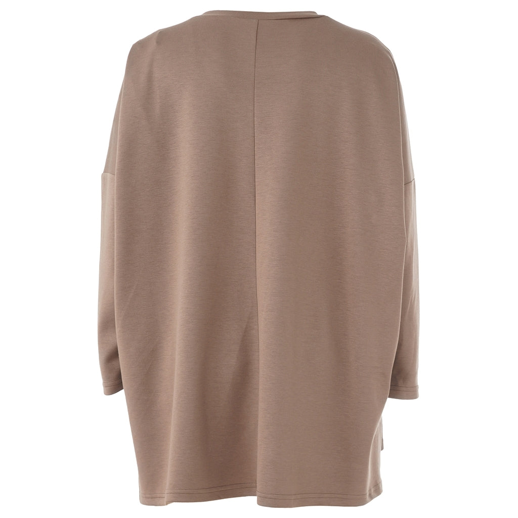Gozzip Woman GErika Oversize Blouse Oversize Blouse Brown