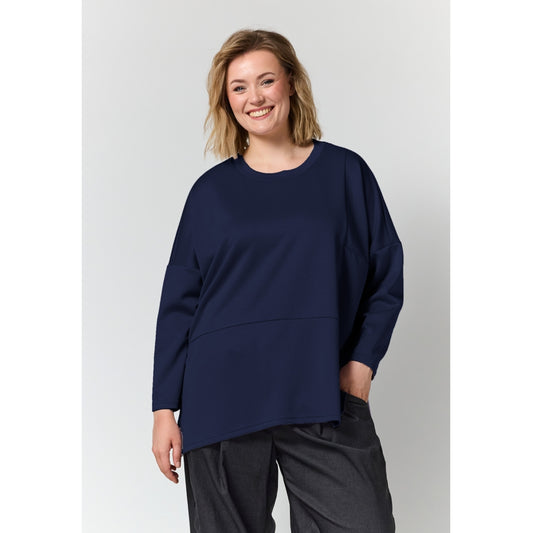 Gozzip Woman GErika Oversize Blouse Oversize Blouse Navy