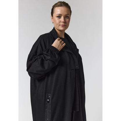 Gozzip Woman GEstrid Cardigan with zipper Cardigan Black