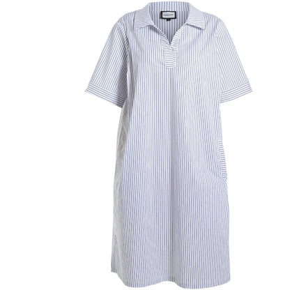 Gozzip Woman GFilippa Tunic Tunic White blue stripe