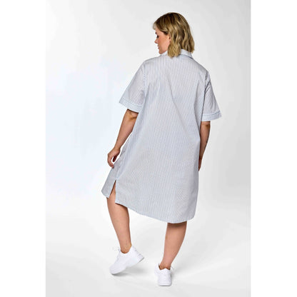 Gozzip Woman GFilippa Tunic Tunic White blue stripe