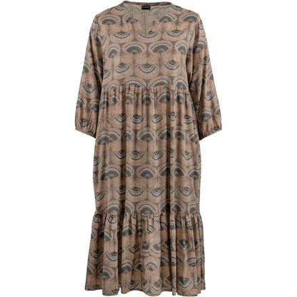 Gozzip Woman GFiona Dress Dress Grey Print