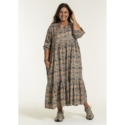 Gozzip Woman GFiona Dress Dress Grey Print