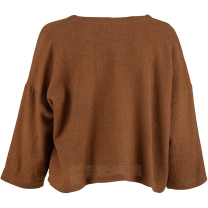 Gozzip Woman GFiva Cardigan Cardigan Cognac