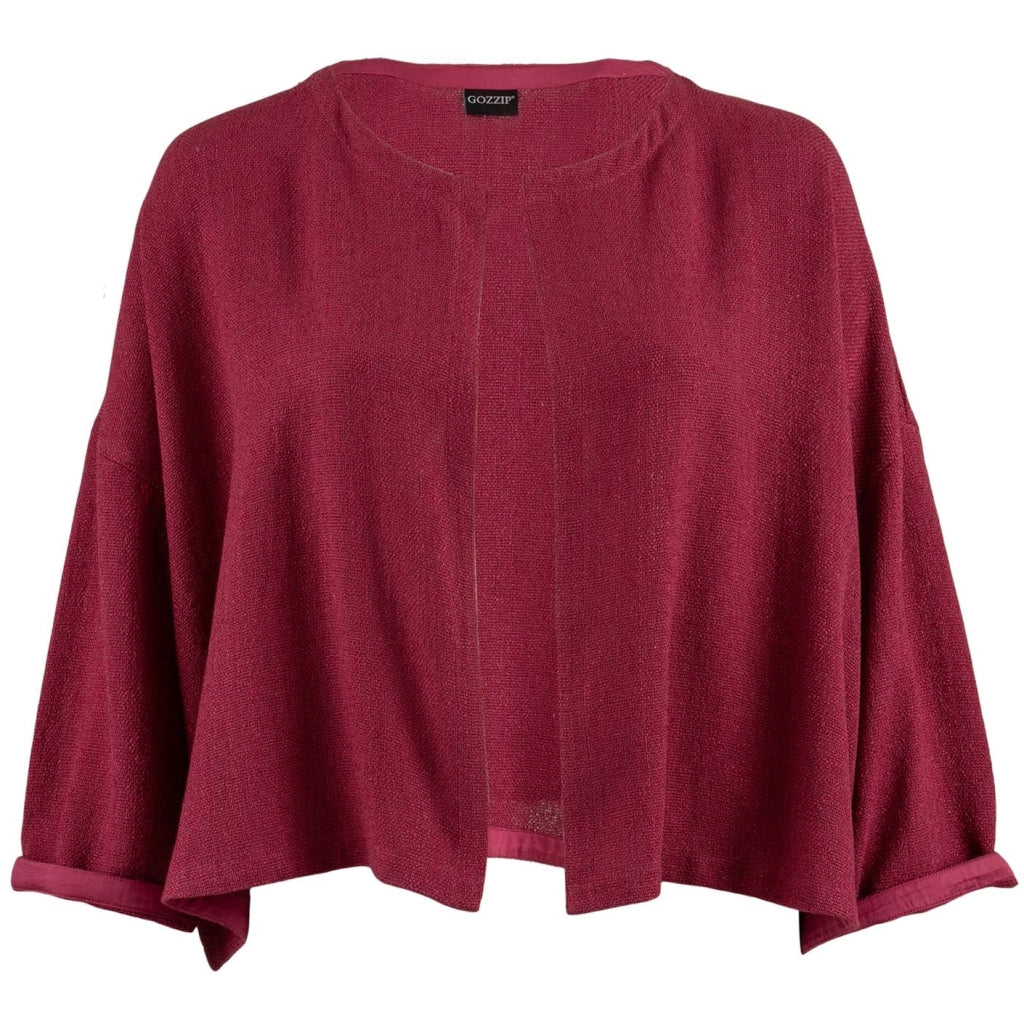 Gozzip Woman GFiva Cardigan Cardigan Raspberry