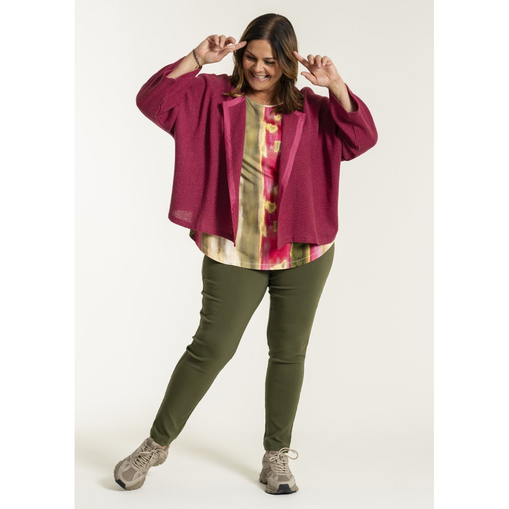 Gozzip Woman GFiva Cardigan Cardigan Raspberry