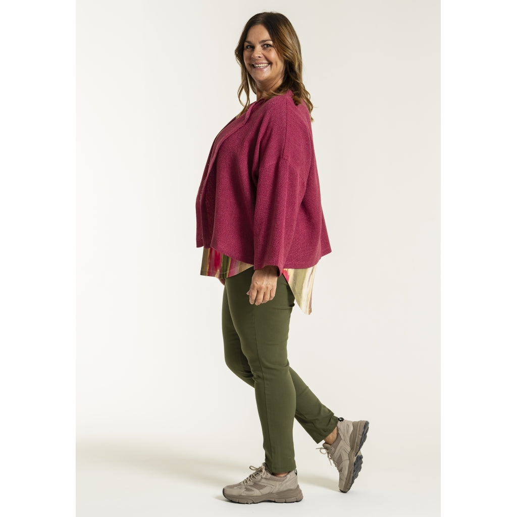 Gozzip Woman GFiva Cardigan Cardigan Raspberry